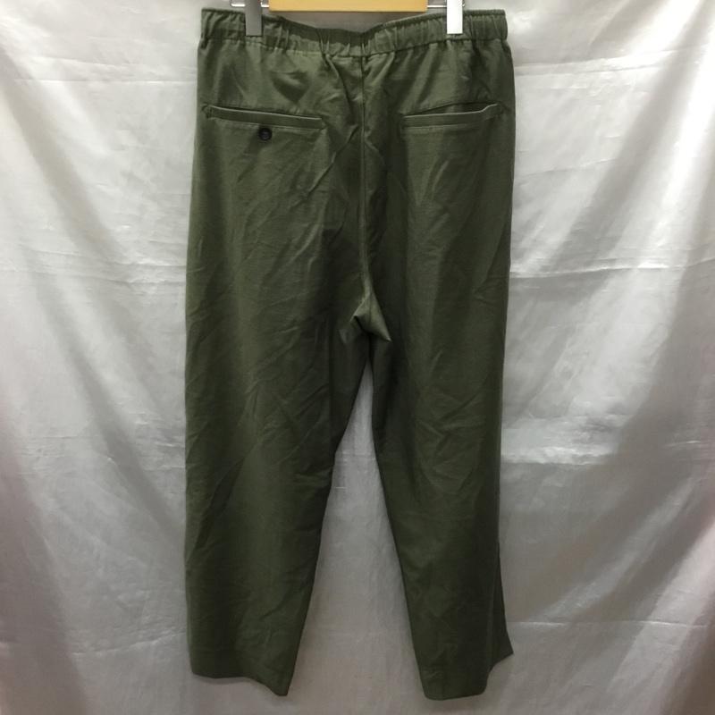 レリューム relume パンツ ワークパンツ、ペインターパンツ 22-030-464-0420-2-0 ワイドパンツ ストレッチパンツ カジュアルパンツ L 無地 カーキ / カーキ /  メンズ USED 古着 中古 10121965