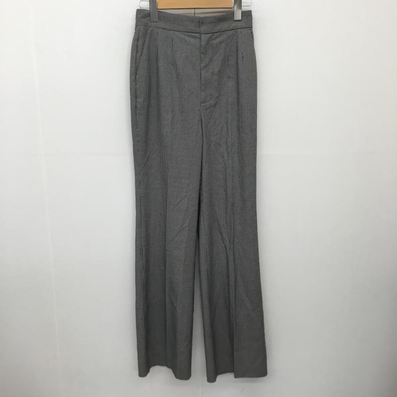 ココ ディール COCO DEAL パンツ スラックス 2 チェック 黒 / ブラック / レディース USED 古着 中古 10138289