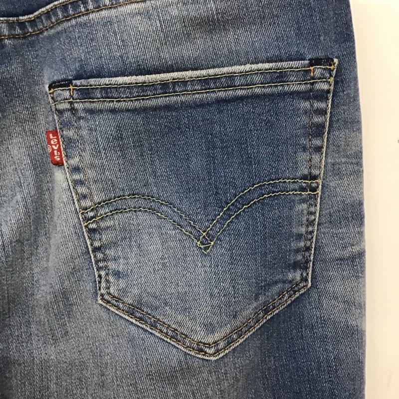 リーバイストラウスアンドコー Levi Strauss & co. パンツ デニム、ジーンズ デニムパンツ スリムパンツ カジュアルパンツ Gパン 28インチ 無地 インディゴ / インディゴ / メンズ USED 古着 中古 10135462
