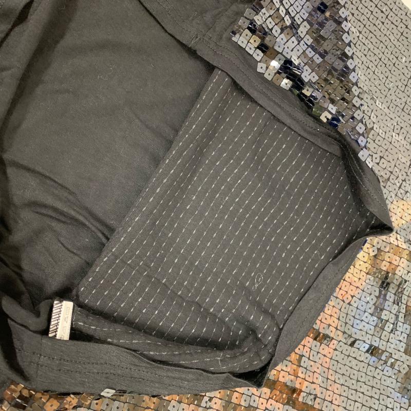 アンジェラメレミラノ Angela Mele Milano カットソー 半袖 無地 X 黒 / ブラック / X 茶 / ブラウン / レディース USED 古着 中古 10013980