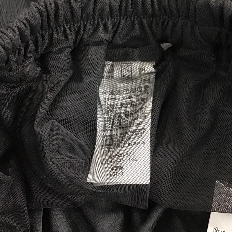 ローリーズファーム LOWRYS FARM スカート ロングスカート チュールスカート FREE 無地 黒 / ブラック / レディース USED 古着 中古 10137206