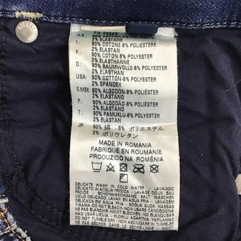 ディーゼル DIESEL パンツ デニム、ジーンズ 無地 インディゴ / インディゴ / レディース USED 古着 中古 10121371