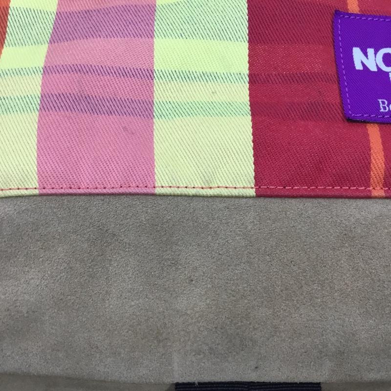 ザ ノースフェイス パープルレーベル THE NORTH FACE PURPLE LABEL リュックサック、デイパック リュックサック、デイバッグ NN7621N チェック ロゴ、文字 マルチカラー / マルチカラー / レディース USED 古着 中古 10105981