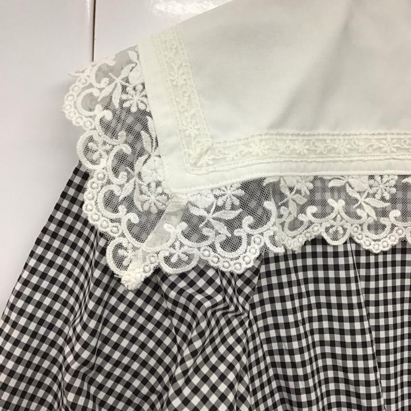 アクシーズファム axes femme ワンピース ひざ丈スカート M チェック マルチカラー / マルチカラー / レディース USED 古着 中古 10131895