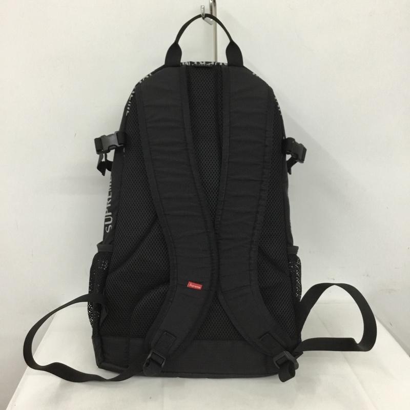 シュプリーム Supreme リュックサック、デイパック リュックサック、デイバッグ 16FW 16AW 3M Reflective Repeat Backpack ロゴ、文字 黒 / ブラック / メンズ USED 古着 中古 10129556