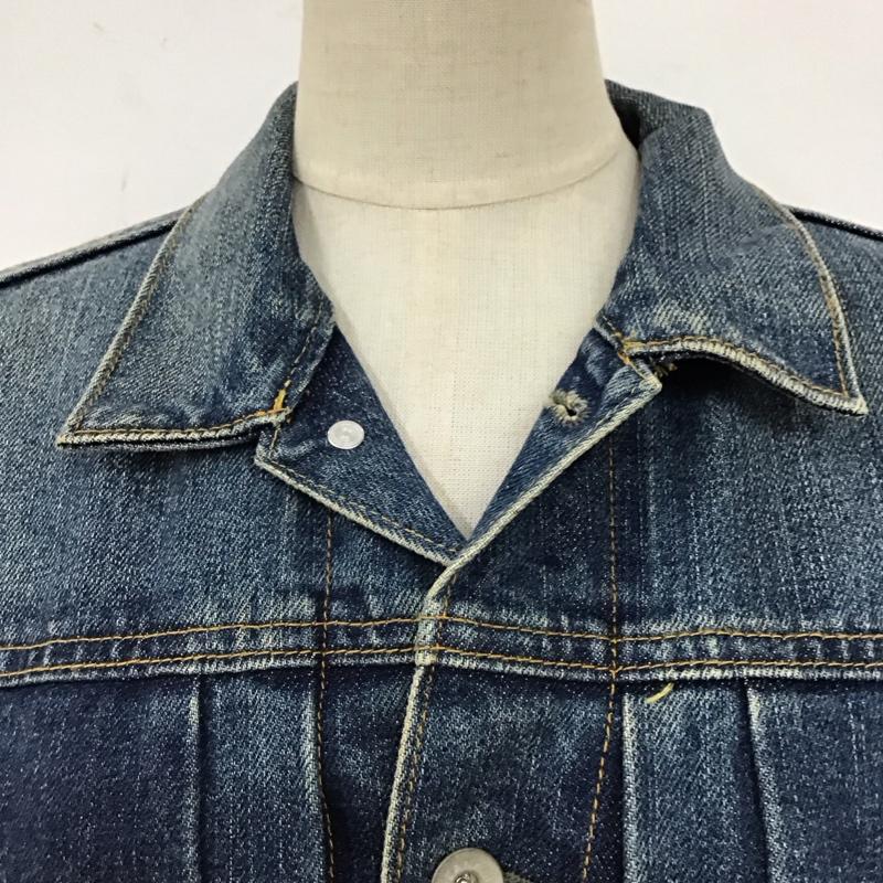 ジーナシス JEANASIS ジャケット、上着 ジャケット、ブレザー js150753ad Gジャン FREE 無地 インディゴ / インディゴ / レディース USED 古着 中古 10120284