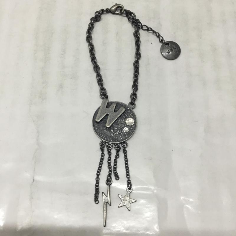 ワールドワイドラブ WARLD WIDE LOVE! アクセサリー ブレスレット、バングル WWL 星 コイン 銀 / シルバー / レディース USED 古着 中古 10114212