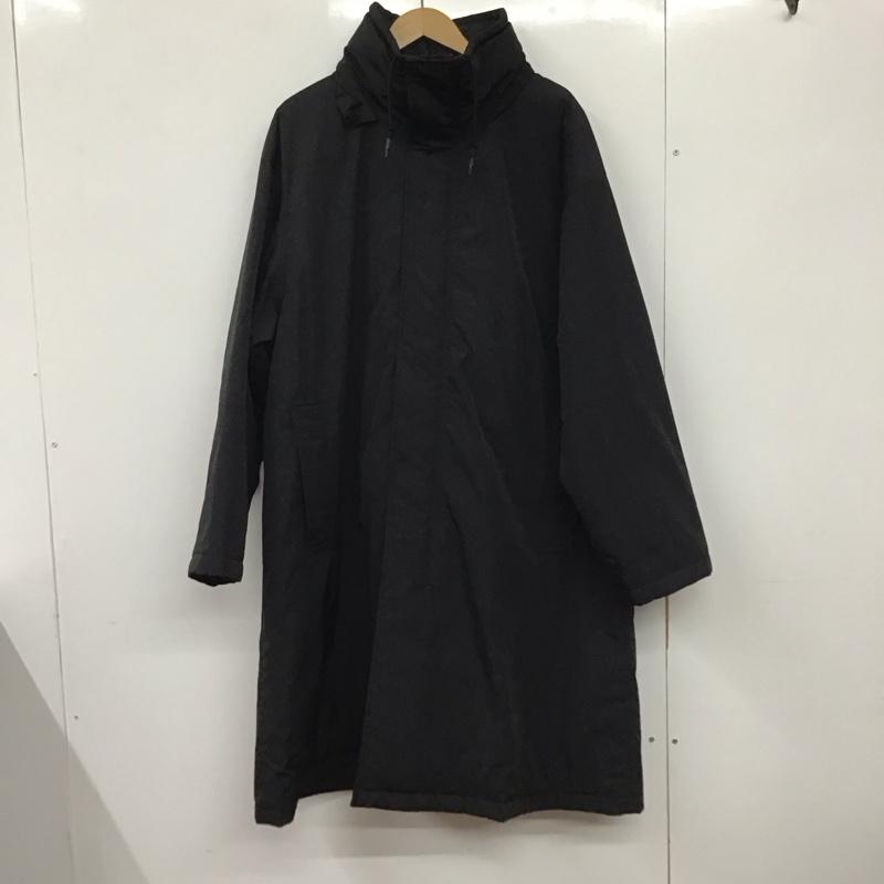ユニクロ UNIQLO ジャケット、上着 ジャケット、ブレザー 311-472776 24aw フーデッドコート ロングジップアップジャケット L 無地 黒 / ブラック / メンズ USED 古着 中古 10137640