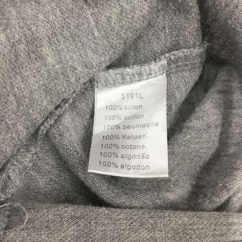 ラコステ LACOSTE ポロシャツ 長袖 5191L ワニ 4 ワンポイント 灰 / グレー / メンズ USED 古着 中古 10111411