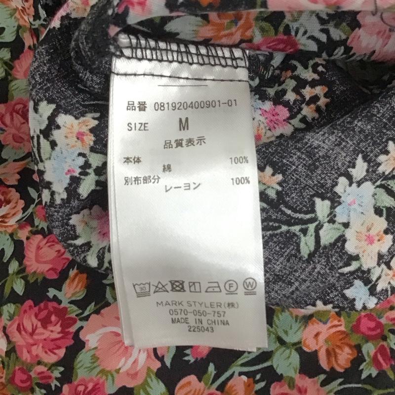 ジュエティ jouetie シャツ、ブラウス 半袖 081920400901-1 クレイジーパターンオーバーシャツ M 花柄 マルチカラー / マルチカラー / レディース USED 古着 中古 10112132