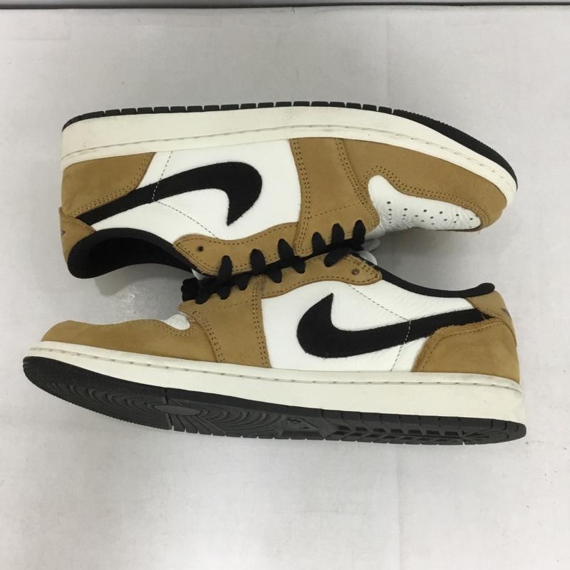 ナイキ NIKE スニーカー スニーカー CZ0790 107 AIR JORDAN 1 RETRO LOW OG 27cm 箱有 27.0cm ロゴ、文字 白 / ホワイト / X ベージュ / ベージュ / メンズ USED 古着 中古 10138473
