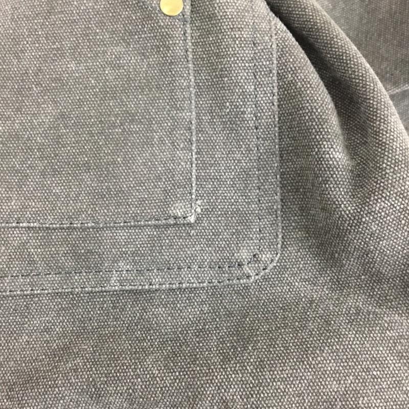 古着 USED ウェア ウェア ワークエプロン GRAM FREE 無地 チャコールグレー / チャコールグレー / メンズ USED 古着 中古 10149485