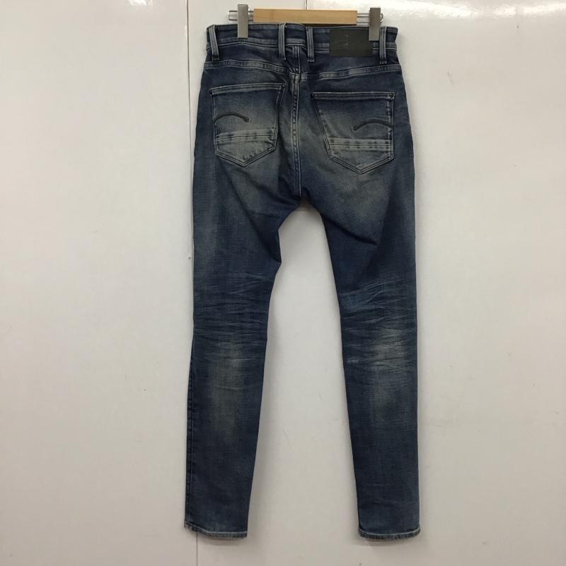 ジースターロゥ G-STAR RAW パンツ デニム、ジーンズ デニムパンツ スリムパンツ カジュアルパンツ ストレッチパンツ 29インチ 無地 インディゴ / インディゴ / メンズ USED 古着 中古 10132388
