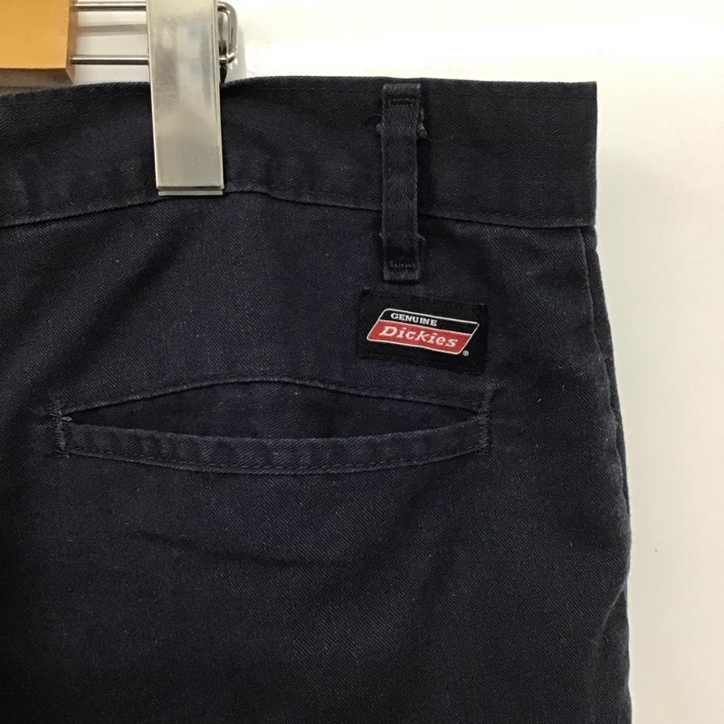 ディッキーズ Dickies パンツ ワークパンツ、ペインターパンツ ワイドパンツ カジュアルパンツ ワークパンツ 44 無地 紺 / ネイビー / メンズ USED 古着 中古 10139652
