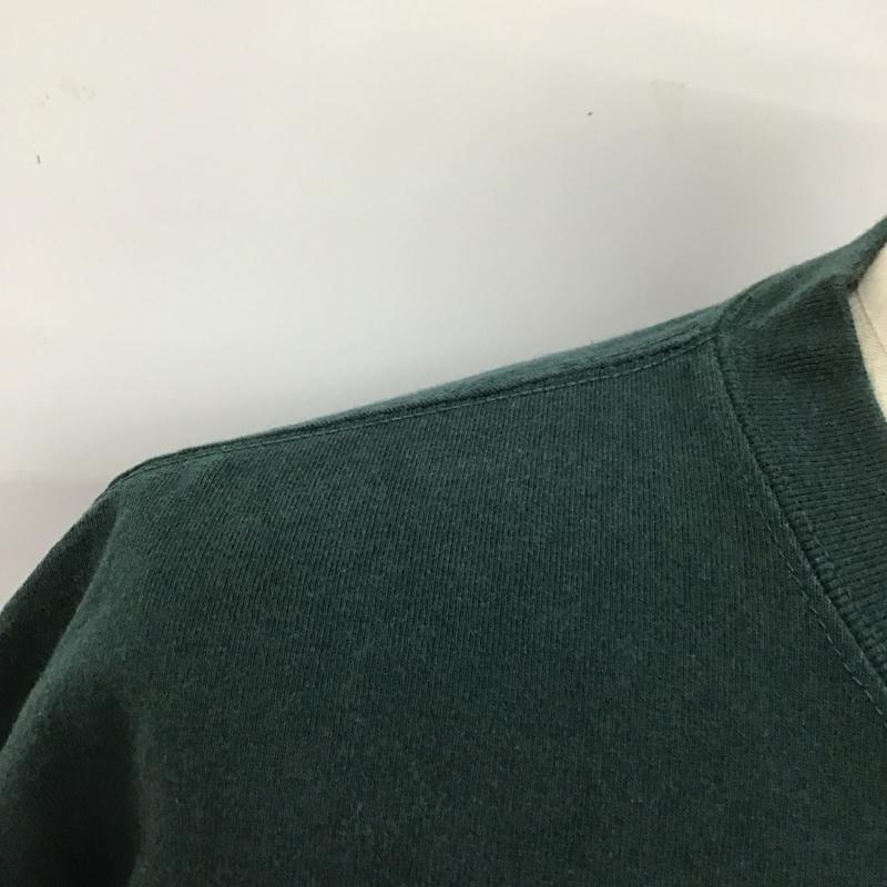 ベンデイビス BEN DAVIS Tシャツ 半袖 C-2580929 ベーシックポケットTシャツ 半袖カットソー プリントTシャツ L ロゴ、文字 緑 / グリーン /  メンズ USED 古着 中古 10110732