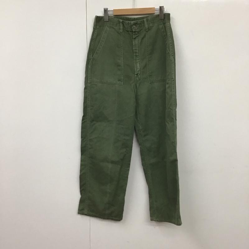 ミリタリー ミリタリー パンツ ワークパンツ、ペインターパンツ M-43 13STAR コットンサテン生地 ベイカーパンツ 無地 カーキ / カーキ / メンズ USED 古着 中古 10130900