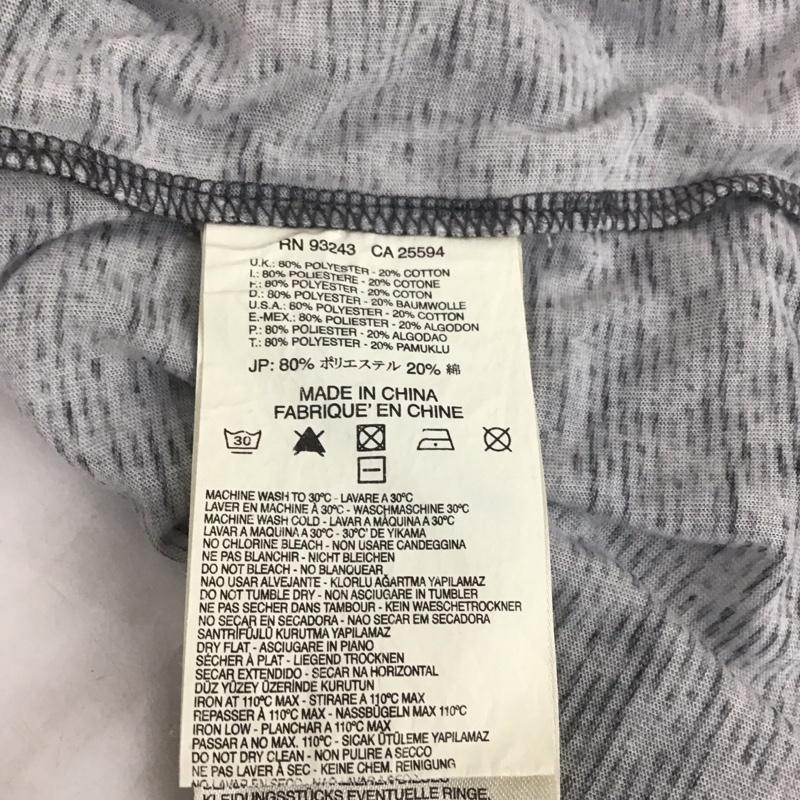 ディーゼル DIESEL Tシャツ 半袖 クルーネック S 総柄 灰 / グレー / レディース USED 古着 中古 10112340