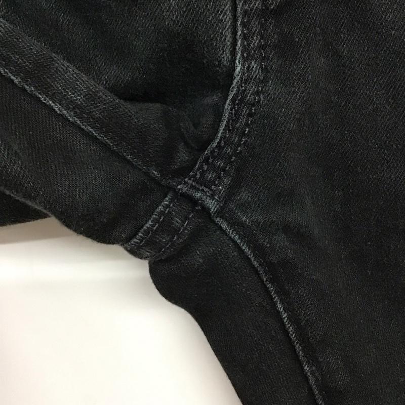 リーバイス Levi s パンツ デニム、ジーンズ 28インチ 無地 黒 / ブラック / メンズ USED 古着 中古 10129946