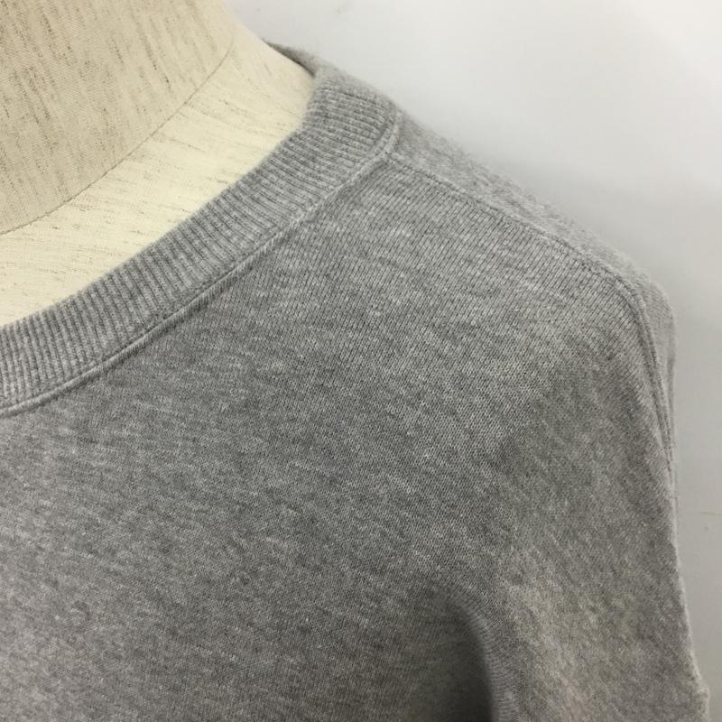 ガヴィル GAVIAL トレーナー 半袖 GVL-24SST-0626 L 無地 灰 / グレー / メンズ USED 古着 中古 10109962