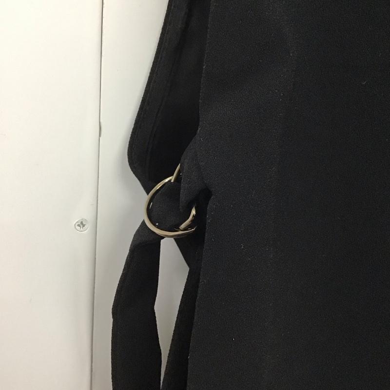 ザラ ZARA ベスト ベスト M 無地 黒 / ブラック / レディース USED 古着 中古 10124794