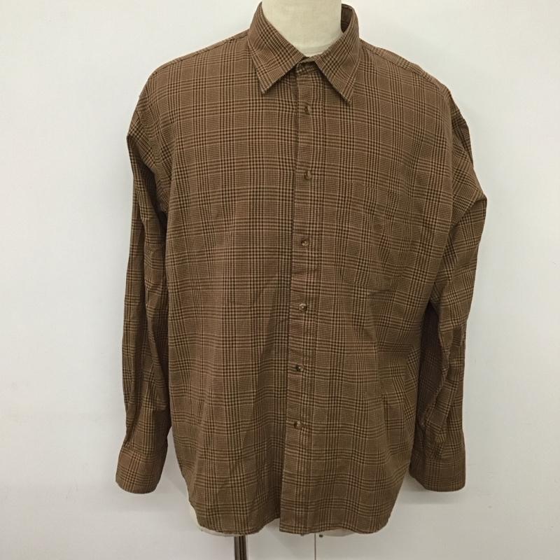アイゾッド IZOD シャツ、ブラウス 長袖 長袖シャツ カラーシャツ ポケットシャツ 長袖カットソー チェックシャツ XL チェック マルチカラー / マルチカラー / メンズ USED 古着 中古 10124348