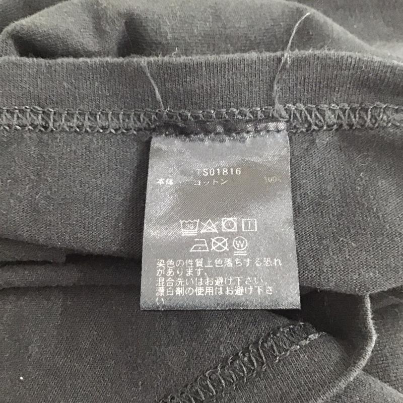 ハフ HUF Tシャツ 半袖 半袖カットソー プリントTシャツ クルーネックカットソー L プリント 黒 / ブラック / メンズ USED 古着 中古 10132232