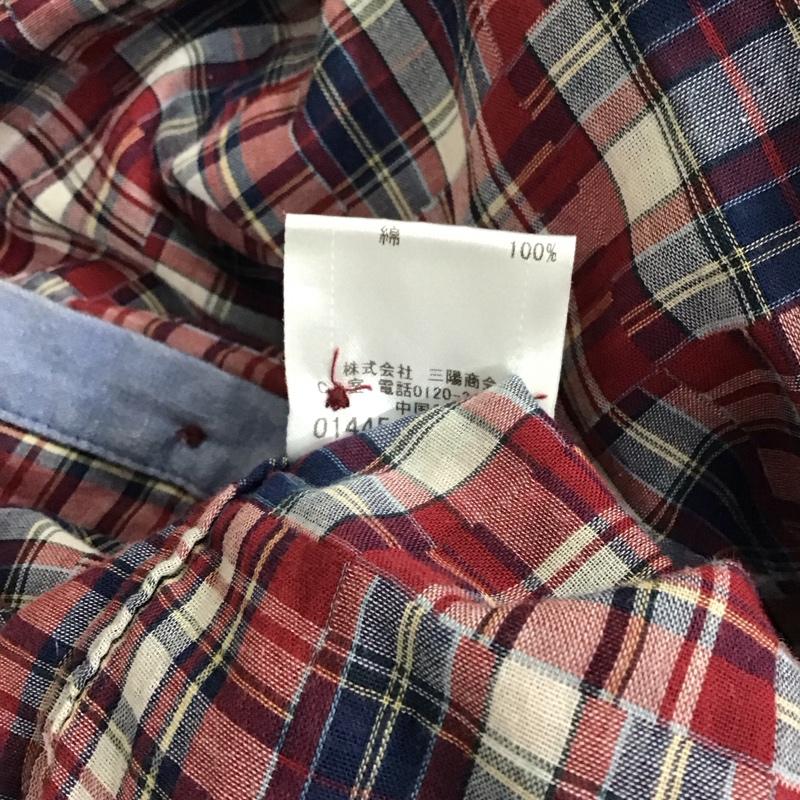 バーバリーブラックレーベル BURBERRY BLACK LABEL シャツ、ブラウス 半袖 半袖シャツ カラーシャツ 半袖カットソー チェックシャツ 3 チェック マルチカラー / マルチカラー /  メンズ USED 古着 中古 10114636
