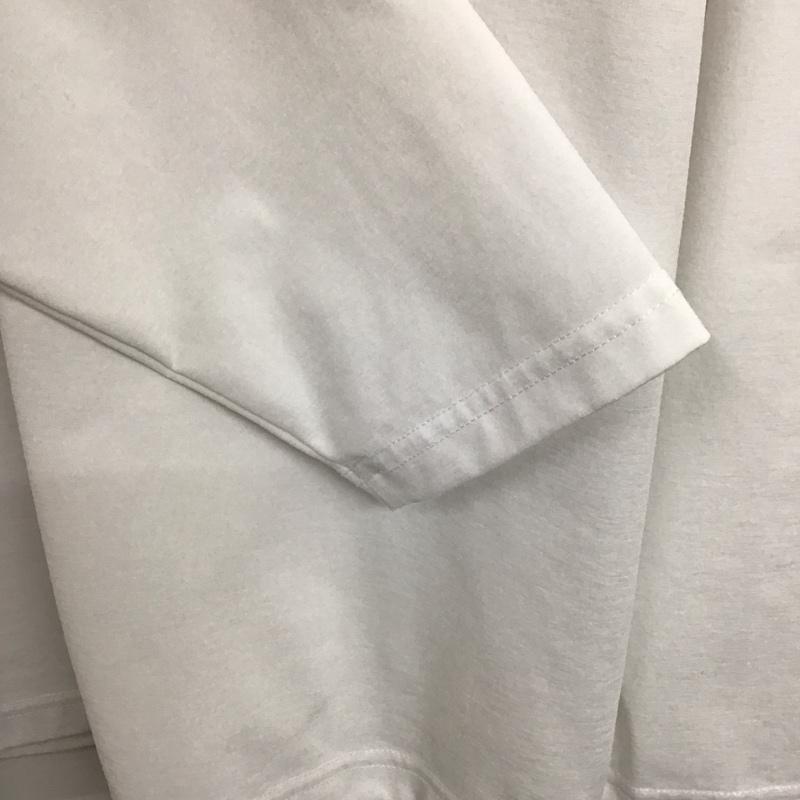 ザノースフェイス THE NORTH FACE カットソー 長袖 nt12341 長袖カットソー プリントTシャツ クルーネックカットソー L 無地 白 / ホワイト / メンズ USED 古着 中古 10136566