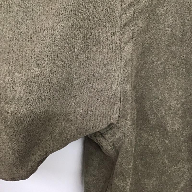 ウ゛ァンヒューゼン VANHEUSEN シャツ、ブラウス 長袖 長袖シャツ 無地シャツ カラーシャツ XXL 無地 茶 / ブラウン / メンズ USED 古着 中古 10138782