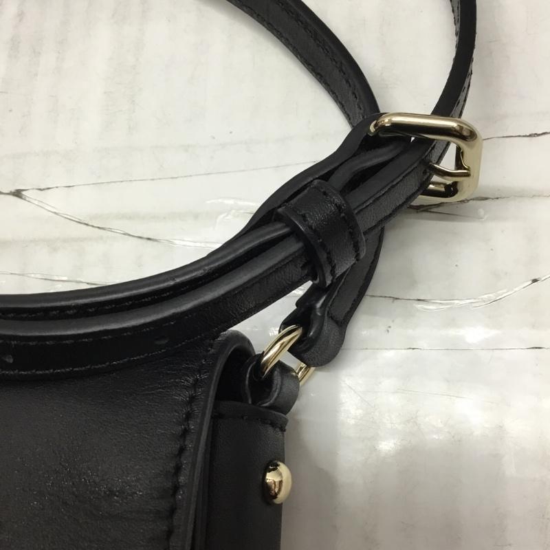 ケイトスペード Kate Spade ショルダーバッグ ショルダーバッグ リボン ロゴ、文字 黒 / ブラック / レディース USED 古着 中古 10113756