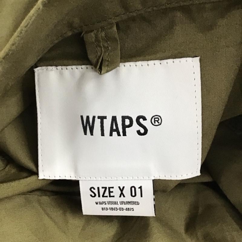 ダブルタップス W)TAPS シャツ、ブラウス 半袖 231brdt-shm03 1 無地 カーキ / カーキ / メンズ USED 古着 中古 10121879
