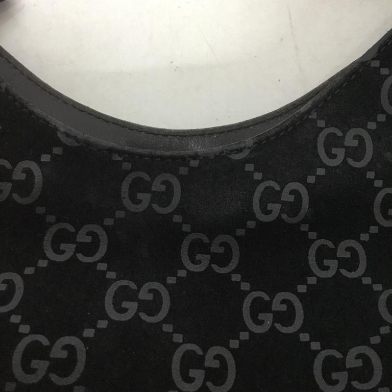 グッチ GUCCI ハンドバッグ ハンドバッグ 001 3778 1705 ワンショルダー GG 総柄 黒 / ブラック / レディース USED 古着 中古 10132581