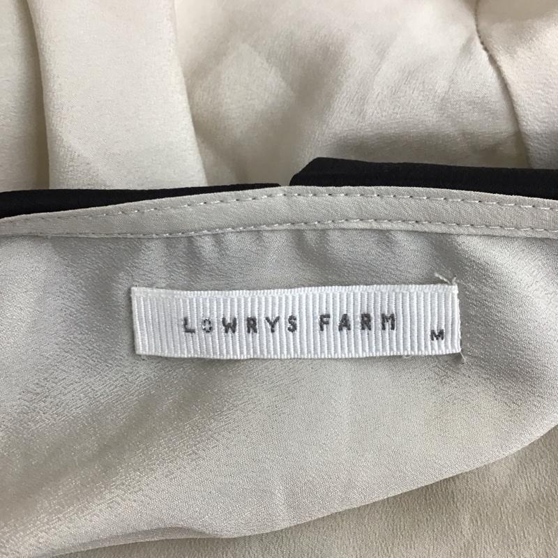 ローリーズファーム LOWRYS FARM シャツ、ブラウス 半袖 M 無地 ベージュ / ベージュ / レディース USED 古着 中古 10114008