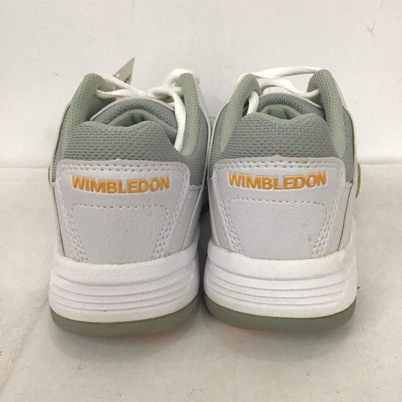 ウィンブルドン WIMBLEDON カジュアルシューズ カジュアルシューズ WL-3500 テニスシューズ 22.5cm 無地 白 / ホワイト / レディース USED 古着 中古 10135412