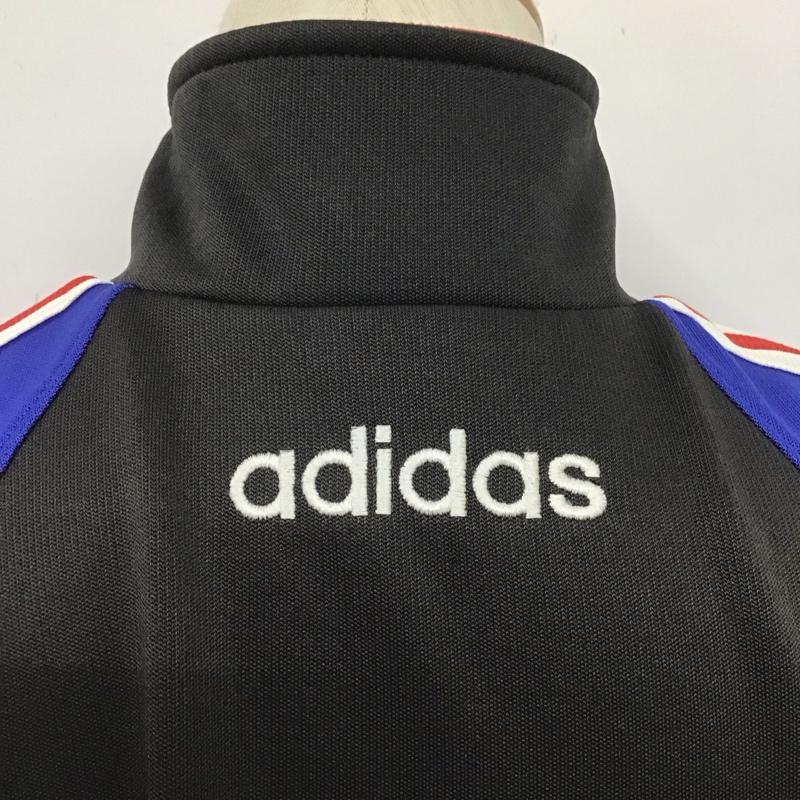 アディダス adidas ジャケット、上着 ジャンパー、ブルゾン ジップアップジャケット アウター ジャージ 古着 スポーツウェア ロゴ、文字 マルチカラー / マルチカラー / メンズ USED 古着 中古 10108013