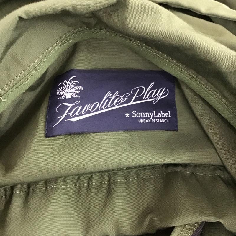 サニーレーベル Sonny Label ジャケット、上着 ジャケット、ブレザー la84-27k007 マウンテンパーカー ジップアップジャケット アウター 34 無地 緑 / グリーン / レディース USED 古着 中古 10109519