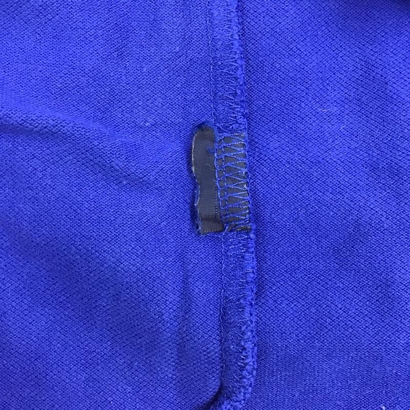 トミーヒルフィガー TOMMY HILFIGER ポロシャツ 半袖 半袖ポロシャツ カラーシャツ 半袖カットソー L ロゴ、文字 青 / ブルー / メンズ USED 古着 中古 10116249