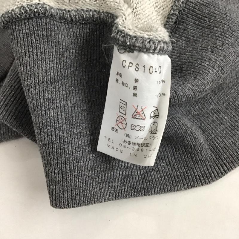 チャンピオン Champion トレーナー 長袖 長袖トレーナー スウェット クルーネック プルオーバー S ロゴ、文字 灰 / グレー / メンズ USED 古着 中古 10129084