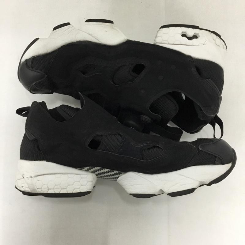 リーボック Reebok スニーカー スニーカー V65750 INSTA PUMP FURY OG 24.5cm 24.5cm ロゴ、文字 黒 / ブラック / X 白 / ホワイト / レディース USED 古着 中古 10122822