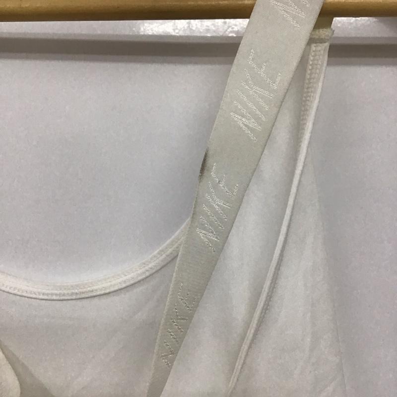 ナイキ NIKE タンクトップ タンクトップ AO9792-100 エラスティカ タンク トレーニングタンクトップ DRI-FIT タグ付き M ロゴ、文字 白 / ホワイト / レディース USED 古着 中古 10135594