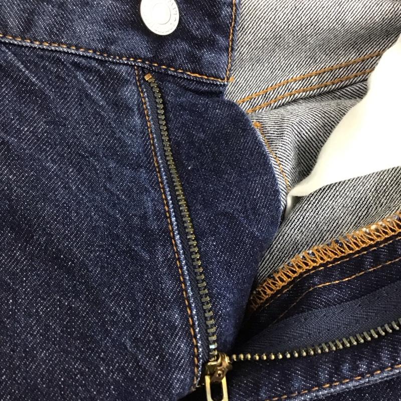 ローリーズファーム LOWRYS FARM パンツ デニム、ジーンズ サイドスリット L 無地 インディゴ / インディゴ / レディース USED 古着 中古 10137210