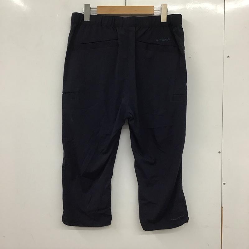 コロンビア Columbia パンツ ショートパンツ 119 pm4905 七分丈パンツ ブルーステムニーパンツ L 無地 紺 / ネイビー / メンズ USED 古着 中古 10133159