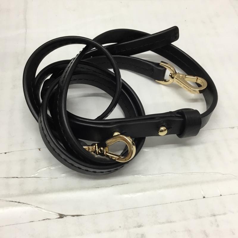 マイケルコース MICHAEL KORS ハンドバッグ ハンドバッグ 30S0GM9M6L 2WAY ショルダーバッグ ロゴ、文字 黒 / ブラック / X 金 / ゴールド / レディース USED 古着 中古 10107879