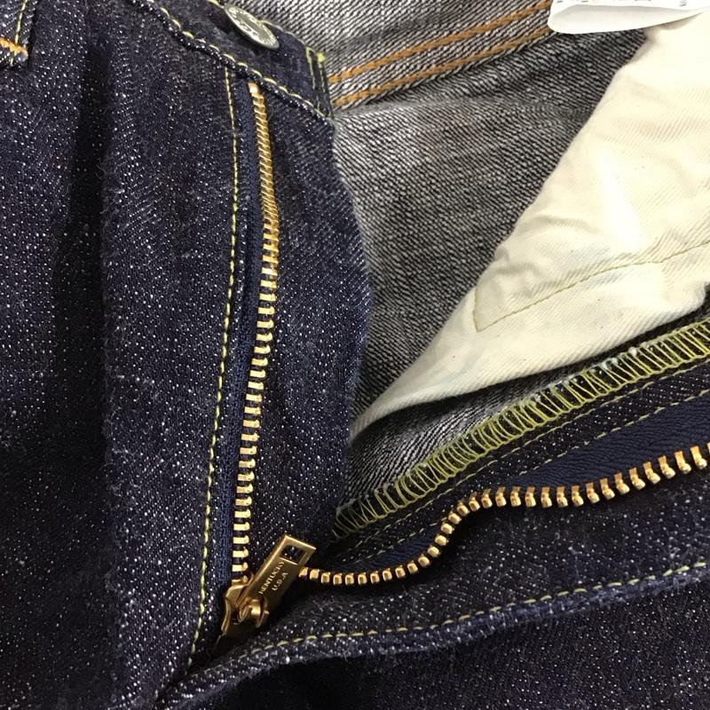 エフオービーファクトリー FOB FACTORY パンツ デニム、ジーンズ デニムパンツ スリムパンツ カジュアルパンツ 30インチ 無地 インディゴ / インディゴ / メンズ USED 古着 中古 10132147