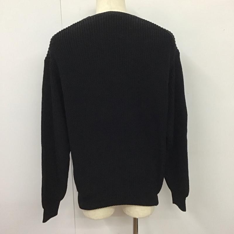 シュプリーム Supreme ニット、セーター 長袖 23FW スモールボックスロゴセーターロイヤルブルー 長袖ニットカットソー L ロゴ、文字 黒 / ブラック / メンズ USED 古着 中古 10115386