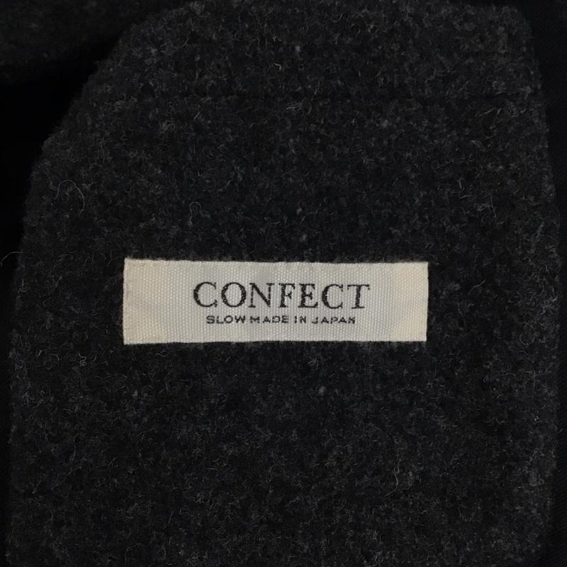 コンフェクト CONFECT ベスト ベスト 02213-0036 ウール 前開き 4 無地 ダークグレー / ダークグレー / メンズ USED 古着 中古 10123529