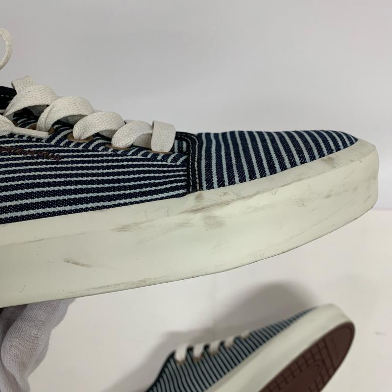 ジースターロゥ G-STAR RAW スニーカー スニーカー ストライプ インディゴ / インディゴ / X 白 / ホワイト / メンズ USED 古着 中古 10014692