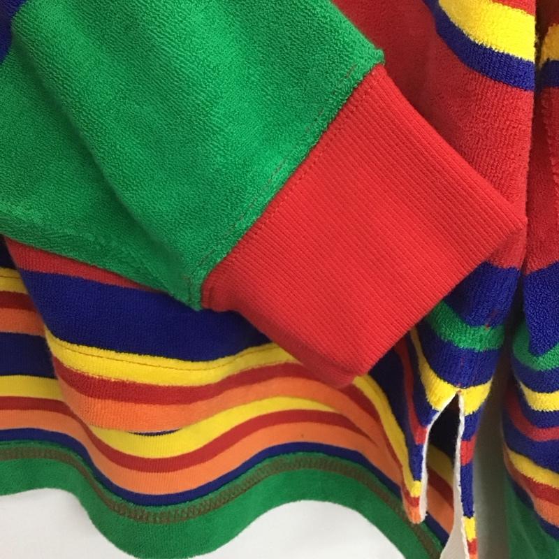 ポロラルフローレン POLO RALPH LAUREN ポロシャツ 長袖 長袖カットソー ポロシャツ ボーダーカットソー M ボーダー柄 マルチカラー / マルチカラー / メンズ USED 古着 中古 10107355