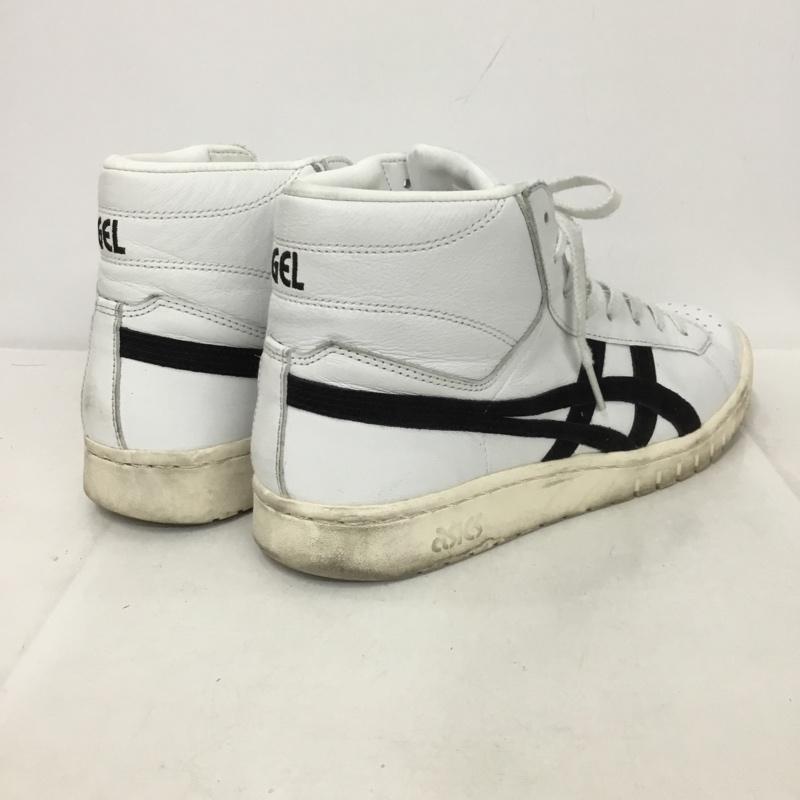 アシックス ASICS スニーカー スニーカー HL7W4 GEL PTG MT 27cm 27.0cm ロゴ、文字 白 / ホワイト / X 黒 / ブラック / メンズ USED 古着 中古 10137393