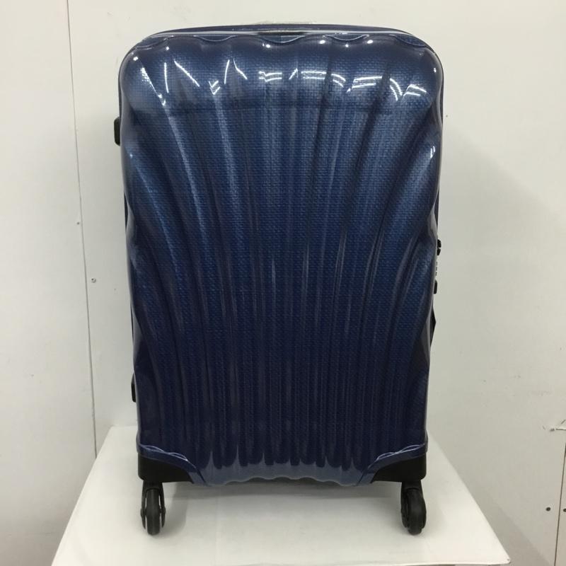 サムソナイト Samsonite スーツケース、トランク スーツケース、トランク コスモライト スーツケース 53450-1247 69cm 68L ダークブルー キャリーケース 無地 青 / ブルー / メンズ USED 古着 中古 10125418